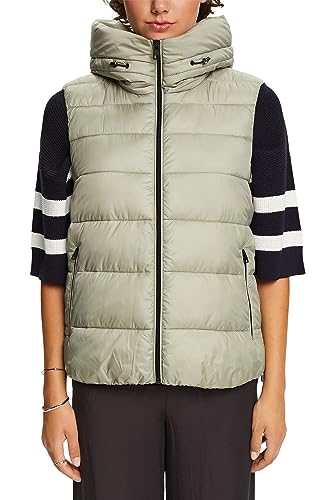 ESPRIT Kamizelka damska, 335/Dusty Green, XXS
