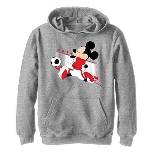 Disney Chłopięca bluza z kapturem Canada Kick, Athletic Heather, S
