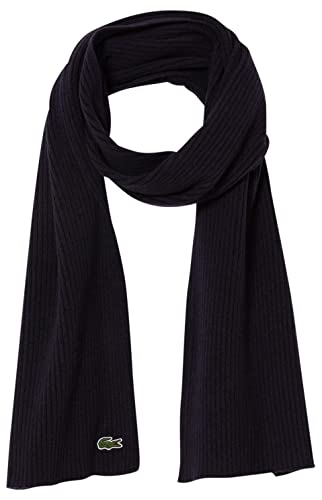 Lacoste Szalik zimowy unisex, morski, jeden rozmiar
