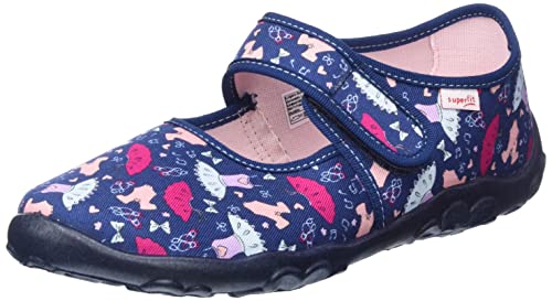 Superfit Kapcie Bonny, niebieskie/wielokolorowe 8050, 34 UE