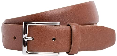 Hackett London Pasek męski, Brązowy (brązowy), 40