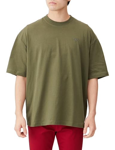 Diesel T-boggy-megoval-d T-Shirt Koszulka męska, Ivy Green, M