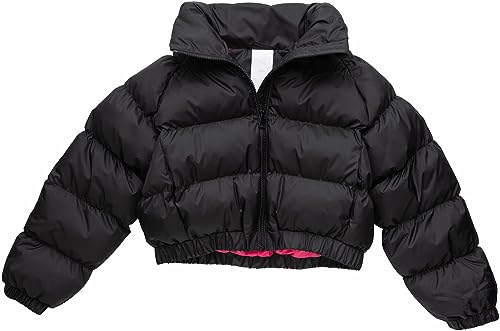 Replay Dziewczęca kurtka pikowana, 098 BLACK, 8 Lata