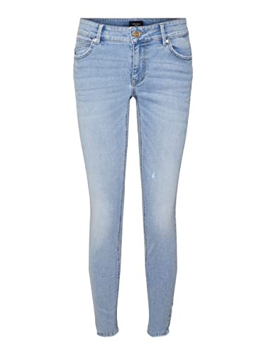 VERO MODA Dżinsy damskie, jasnoniebieski (light blue denim), 34-S-L