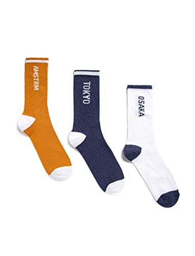 Koton Men Multi Socks Set, Marine (730)