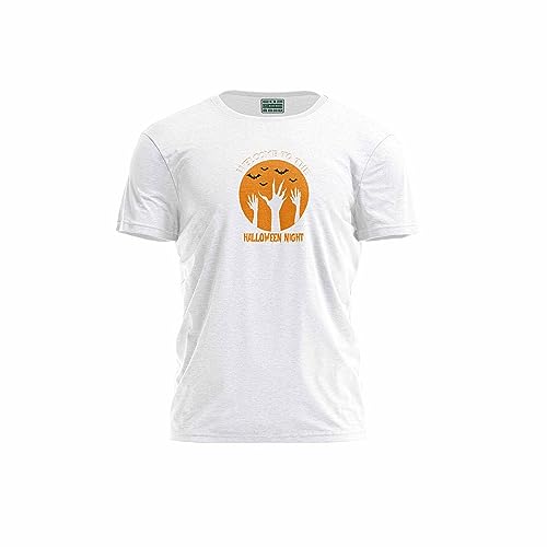 Green Fish, Męski T-shirt z cyfrowym nadrukiem,% 100 bawełna, biały, na co dzień, męskie topy, rozmiar: XL, biały, XL