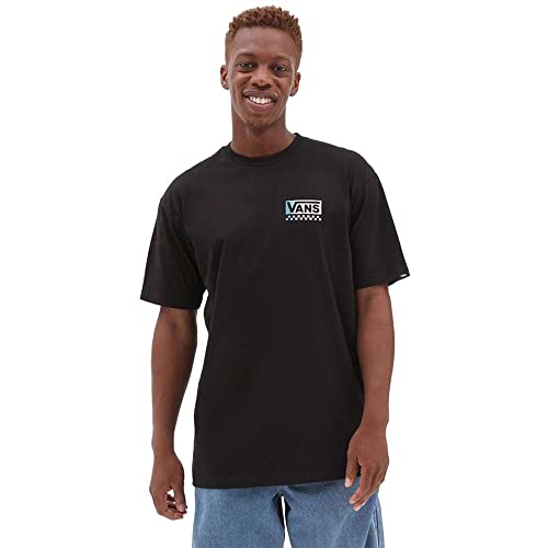 Vans Koszulka męska Global Stack, Czarny, S