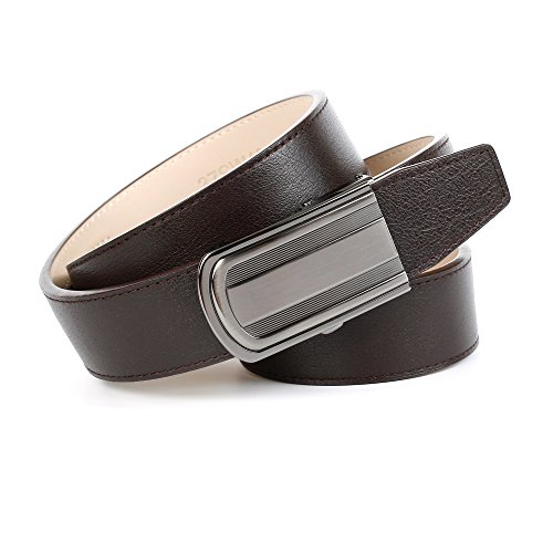 Anthoni Crown Pasek męski, brązowy, 95