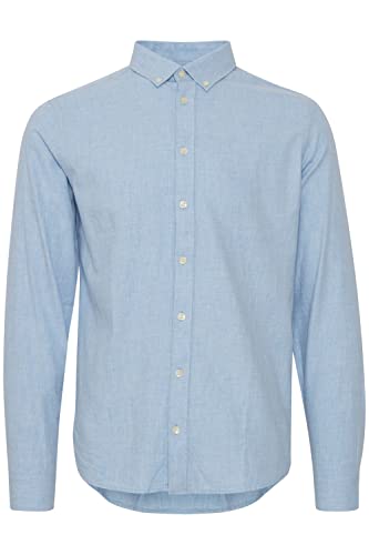 CASUAL FRIDAY Męska koszula CFAnton LS BD a fil, 154030_Chambray Blue, L, 154030_chambray Blue, L