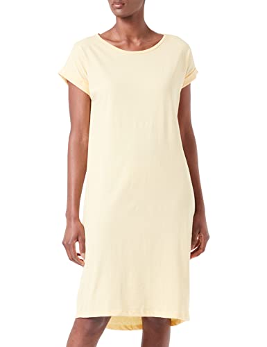 Vila Women's Vidreamers S/S sukienka na kolano/SU-NOOS sukienka, złoty krój, XS