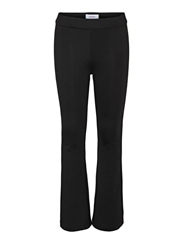 VERO Moda Vmluccakamma Mw Flared Pant Girl Noos damskie spodnie czarne, rozmiar 22, Czarny, 22