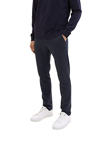 TOM TAILOR spodnie męskie, 32850 - niebieski klasyczny melanż, 33W / 34L