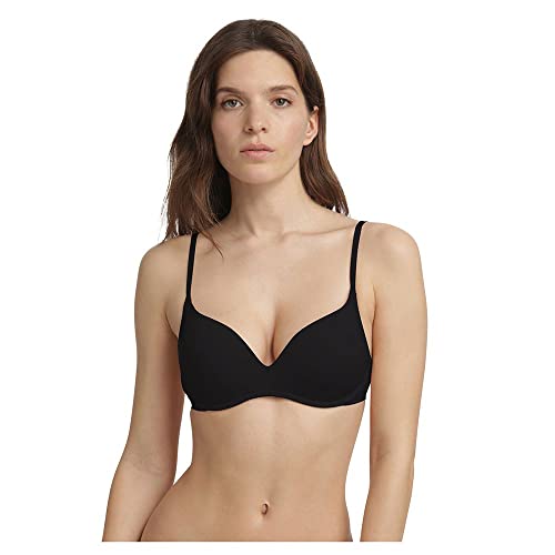 Dim Biustonosz Push-up bez obręczy Invisifree Damski x1, Noir, 85C
