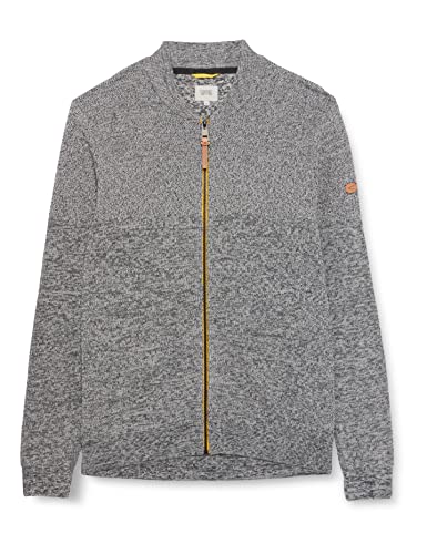 camel active Męska kurtka z dzianiny 409525/8K03, Stone Gray, L