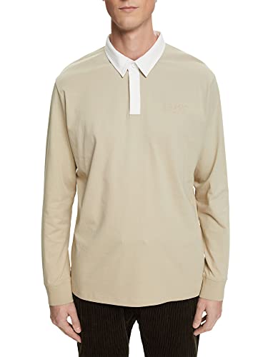 ESPRIT Koszulka męska 013EE2K317, 335/DUSTY Green, M, 335/Dusty Green, M