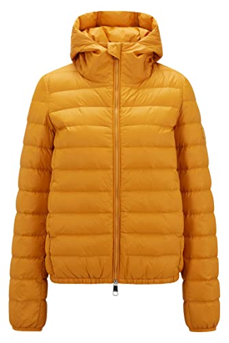 BOSS Damska kurtka pikowana C_Paflaffy, Open Yellow, 34