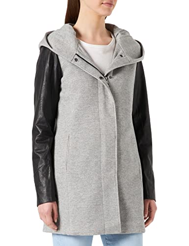 ONLY Kurtka damska ONLEDONA Mix OTW, jasny szary melanż, XS