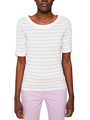 Esprit Damska koszulka 991EE1K308, 560/LILAC, standardowa