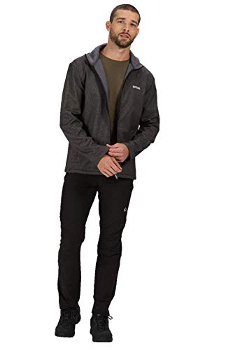 Regatta Męska kurtka Cera V Shell, Black Marl, 3XL