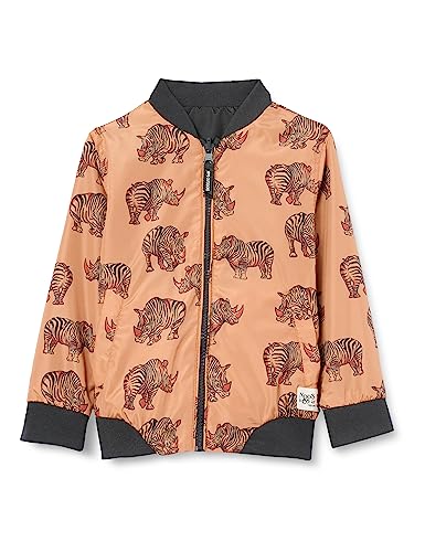 Noppies Kids Chłopięca kurtka Raven Reversible, Apple Cinnamon - P005, 122