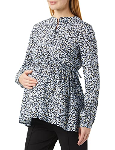 Bestseller A/S Damska MLDAVEY LIA L/S WO TOP 2F A. Bluza, Parisian Night/AOP:Flower Print, L, Parisian Night/Aop:flower Print, L