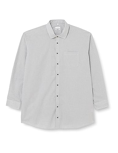 Seidensticker Męska koszula z długim rękawem Comfort Fit, szary, 44