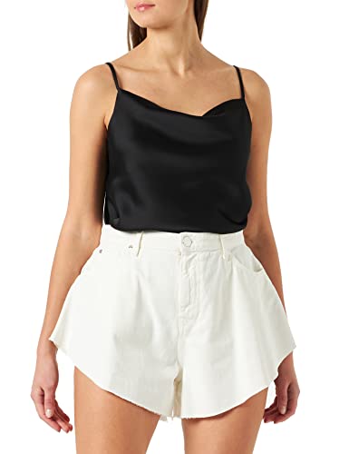 Pinko Calma Shorts Bull Spodenki damskie, Z04_biały Brill., 48