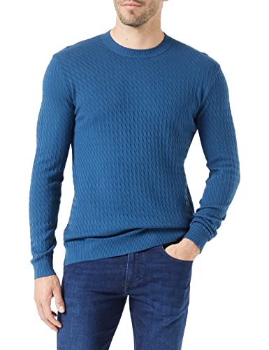 Sisley Sweter męski, niebieski 901, S