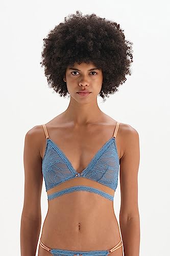 Dagi Damski biustonosz Underwire, niebieski, L