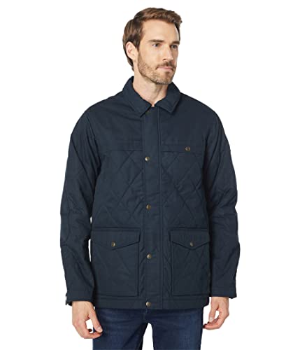 FJÄLLRÄVEN Męska koszulka polo Övik, Ciemnogranatowy, M