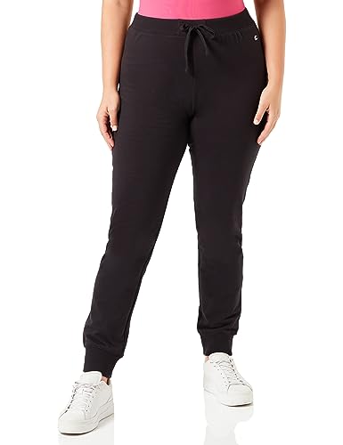Champion Legacy American Classics W-Light Stretch Fleece Rib Cuff damskie spodnie dresowe, Czarny, XL