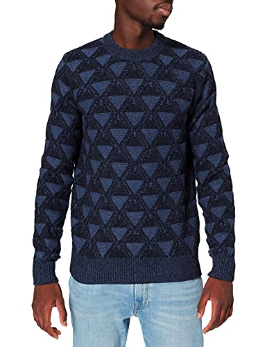 BOSS karlbert sweter męski, Dark Blue404, S