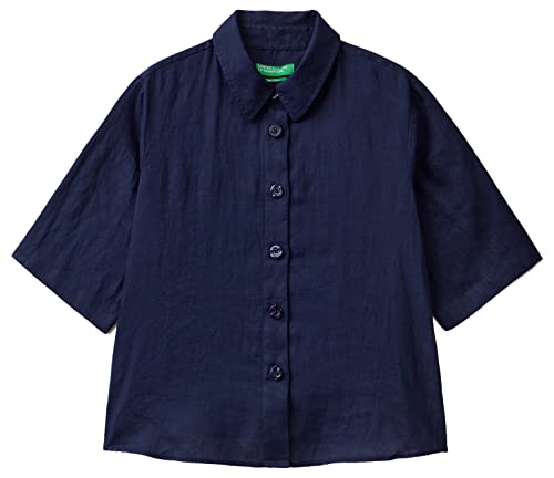 United Colors of Benetton Koszula damska, niebieski 252, S