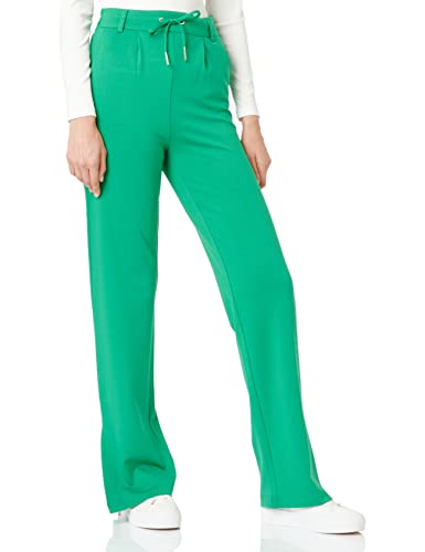 ONLY Onlpoptrash Easy Straight Slit PNT spodnie damskie, Green Bee, (L) W / 32L