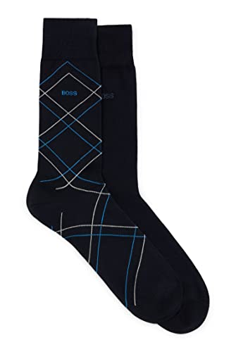 Hugo Boss Skarpety_Regularne męskie, Dark Blue401, 39-42