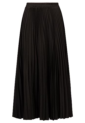 Spódnica plisowana, czarny, 36