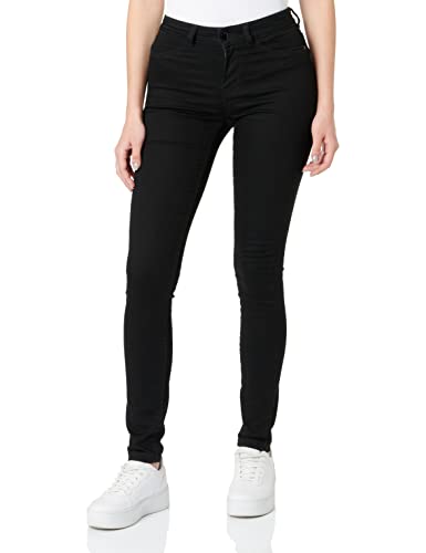 ONLY Damskie spodnie jeansowe, czarny (Black Black), 26W / 32L