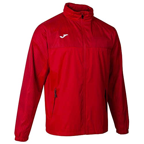 Joma Męski płaszcz przeciwdeszczowy Montreal, czerwony, 3XS