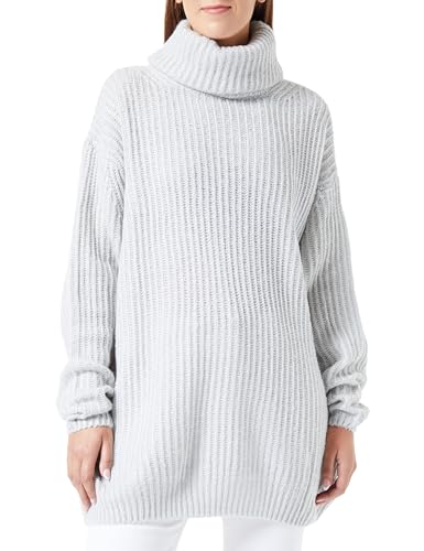 IDONY Sweter damski 25820157-ID02, jasnoszary, XS/S, jasnoszary, XS-S