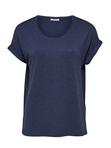 Only Onlmoster S/S O-Neck Top Noos JRS Koszulka damska, Granatowa marynarka, XS
