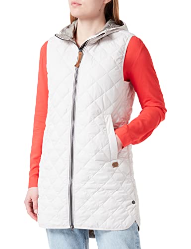 Camel Active Womenswear Kamizelka damska, 360210/1F41, perłowa, 34 (DE), Pearl