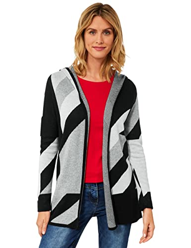 Cecil Damski kardigan B253536, Mineral Grey Melange, XL, Mineral Grey Melange, XL