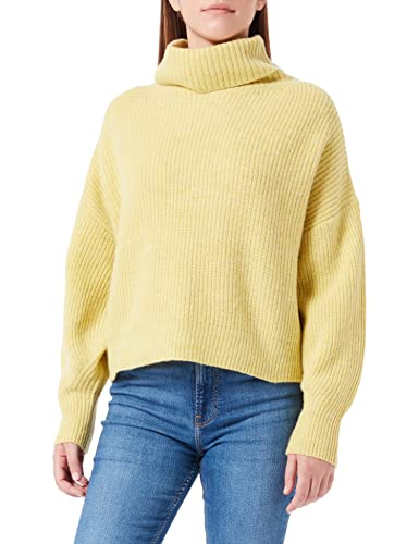 s.Oliver Damski sweter z dzianiny, żółty, 40