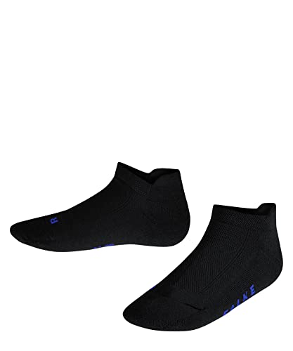 FALKE Uniseks - dzieci Skarpety do trampek Cool Kick Sneaker K SN Oddychający I Szybkoschnący krótkie jednokolorowe 1 Para, Czarny (Black 3000), 23-26 (2-3 lata)