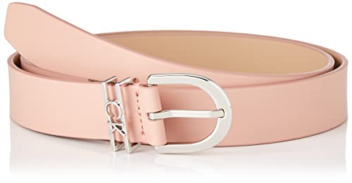 Calvin Klein Damski pasek Ck Must Ck Loop Belt 3,0 cm skórzany pasek, Café Au Lait, 100