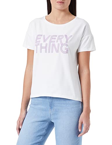 comma T-shirt damski, 01E4, 46