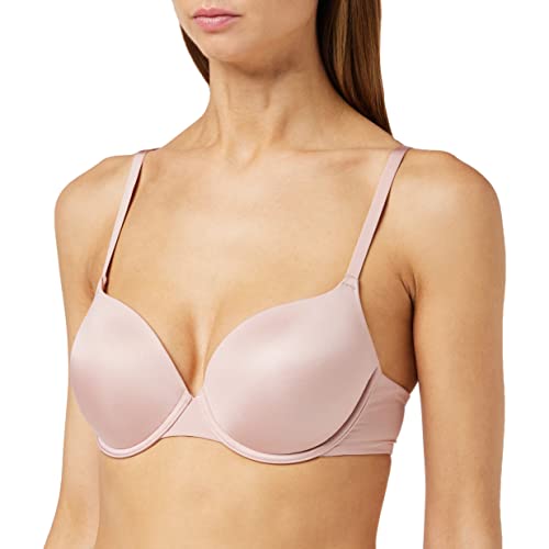 ESPRIT Watowany biustonosz z mikrofibry, Old Pink, 85B