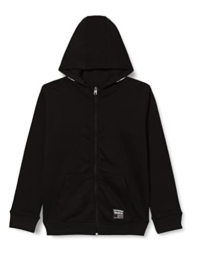 Garcia Kids Chłopięcy kardigan bluza dresowa, Off Black, 158