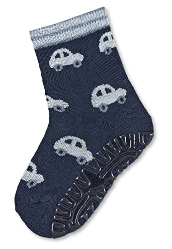 Sterntaler FLI Air Autos Chaussettes skarpety do łydki dla chłopców, Niebieski (Marine 300), 12-18 miesięcy