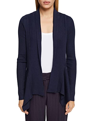 ESPRIT Damski kardigan z dzianiny, grantowy, S